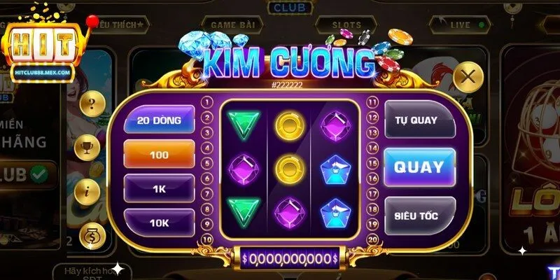 Mini game Kim Cương thu hút đông đảo hội viên trải nghiệm