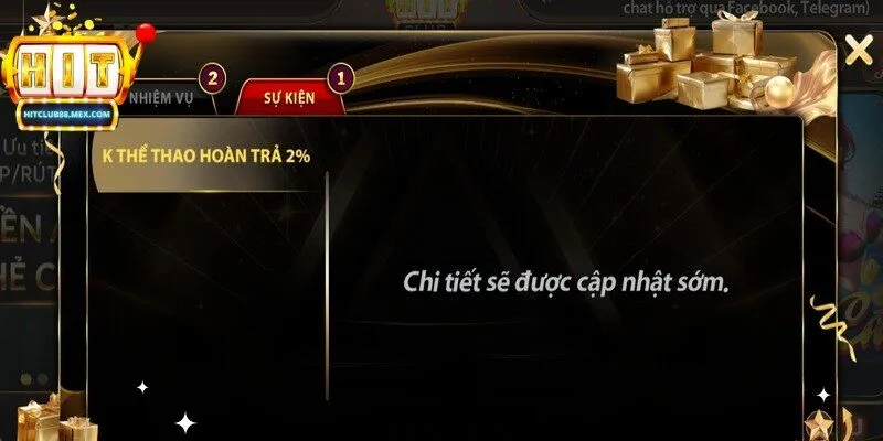 Cập nhật cụ thể các sự kiện tặng quà và hướng dẫn khi kết nối
