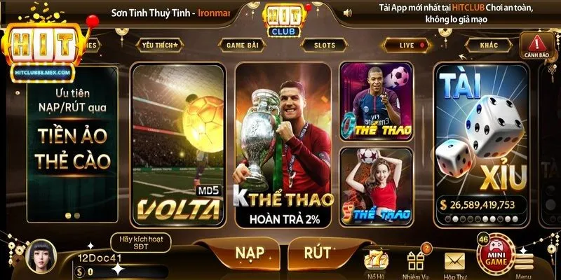 Link khuyến mãi Hitclub mới nhất 2026 thường xuyên xuất hiện