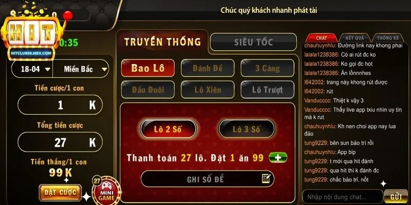 Hệ thống luôn cung cấp dữ liệu chi tiết, bảng thống kê lô đề chuẩn