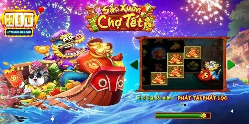 Sắc Xuân Chợ Tết mang đến không khí lễ hội rộn ràng và độc đáo